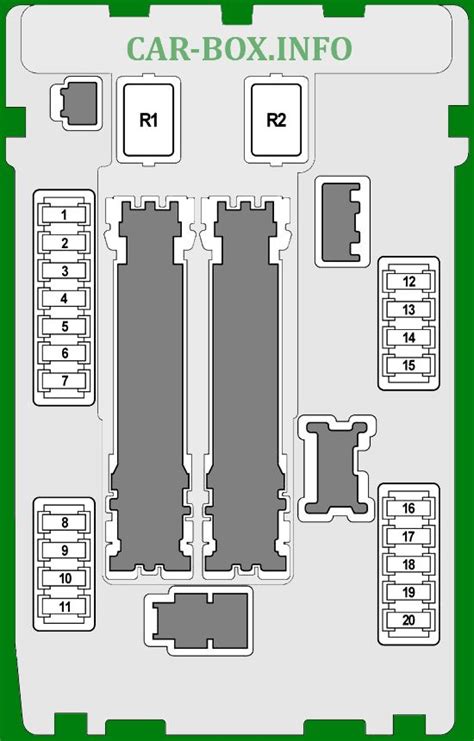 10a electric parts in infinity fuse box is|Fuse Box Diagram Infiniti FX35 / FX50 / QX70 (S51; 2008.